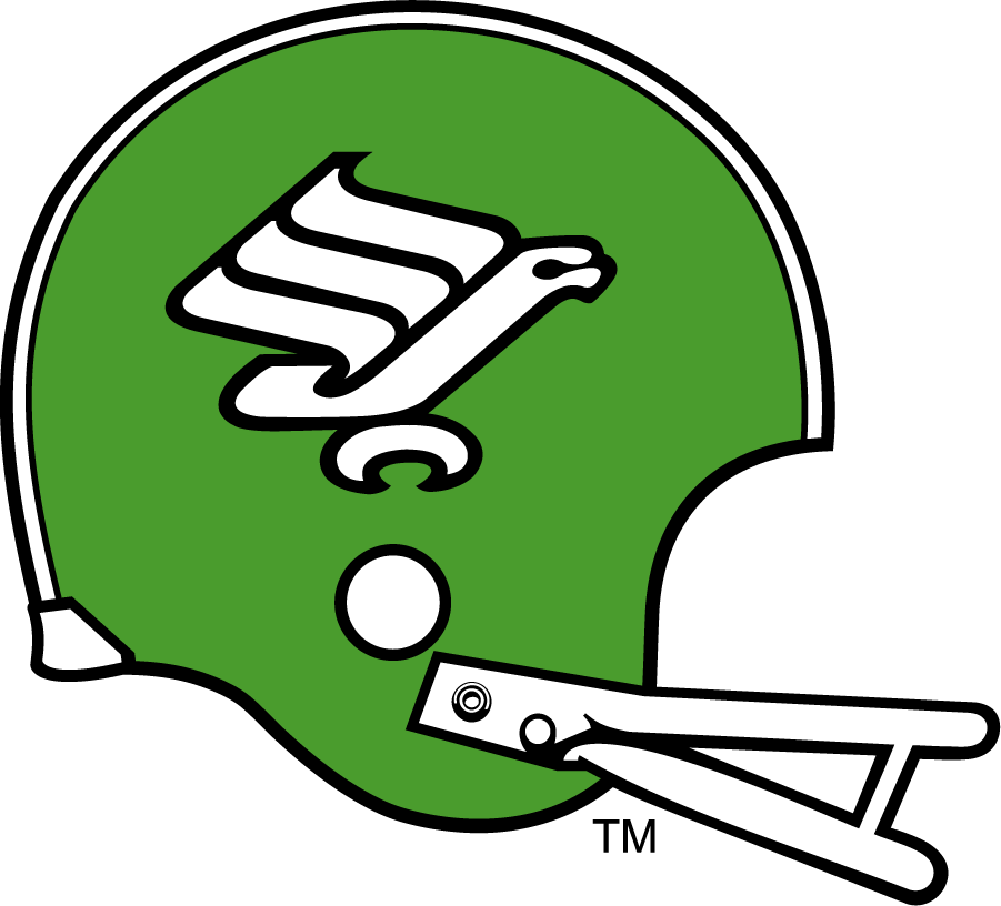 North Texas Mean Green 1979-1982 Helmet diy iron on heat transfer